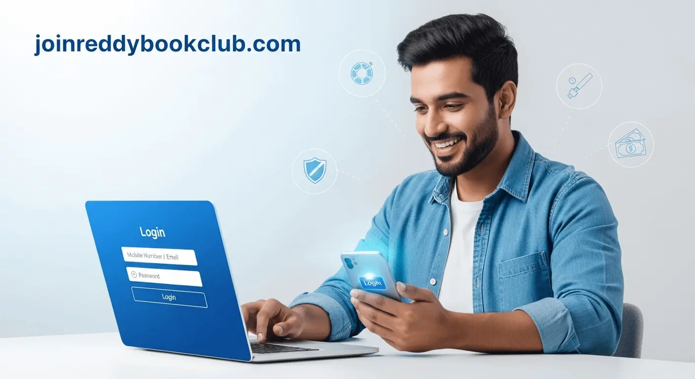 Login Reddy Book Club - Cricket Betting Platform