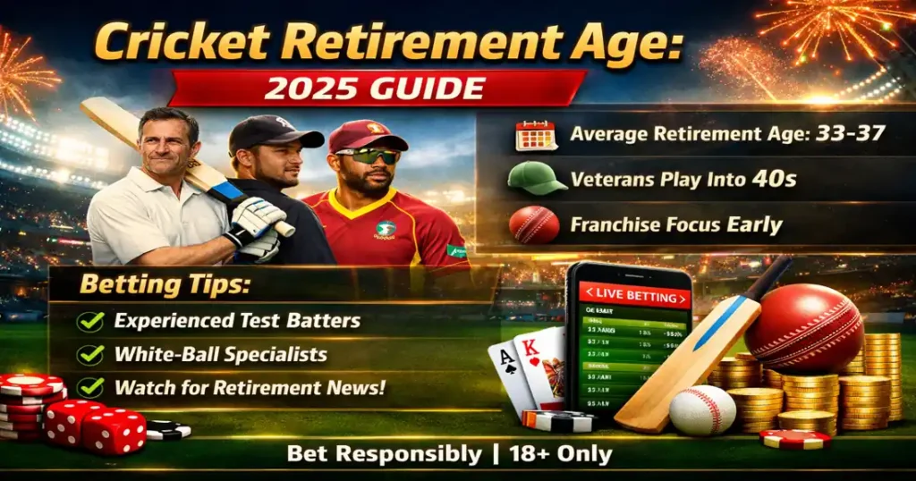 Cricket Retirement Age