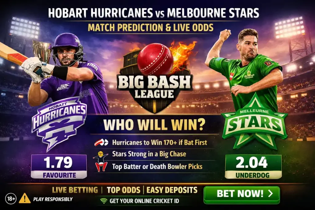 Hobart Hurricanes vs Melbourne Stars