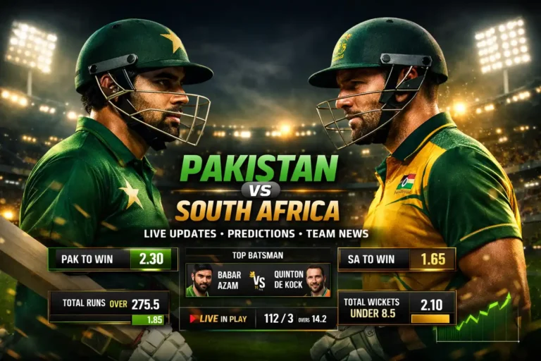 Pakistan vs South Africa