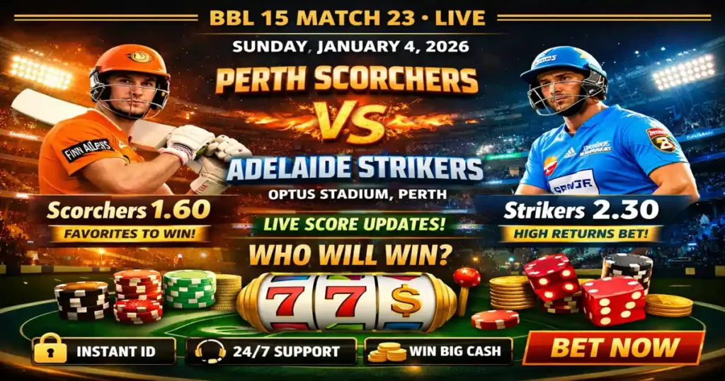 Perth Scorchers vs Adelaide Strikers