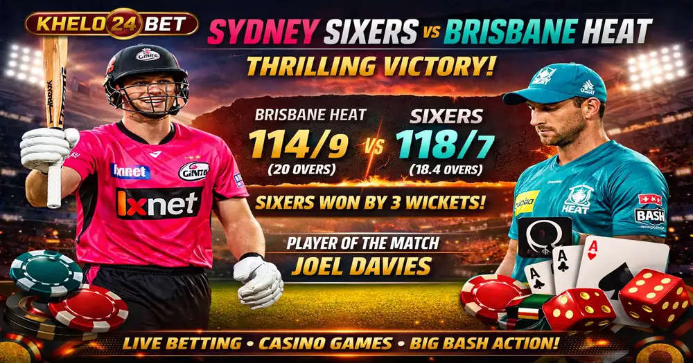 Sydney Sixers vs Brisbane Heat