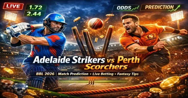 Adelaide Strikers vs Perth Scorchers
