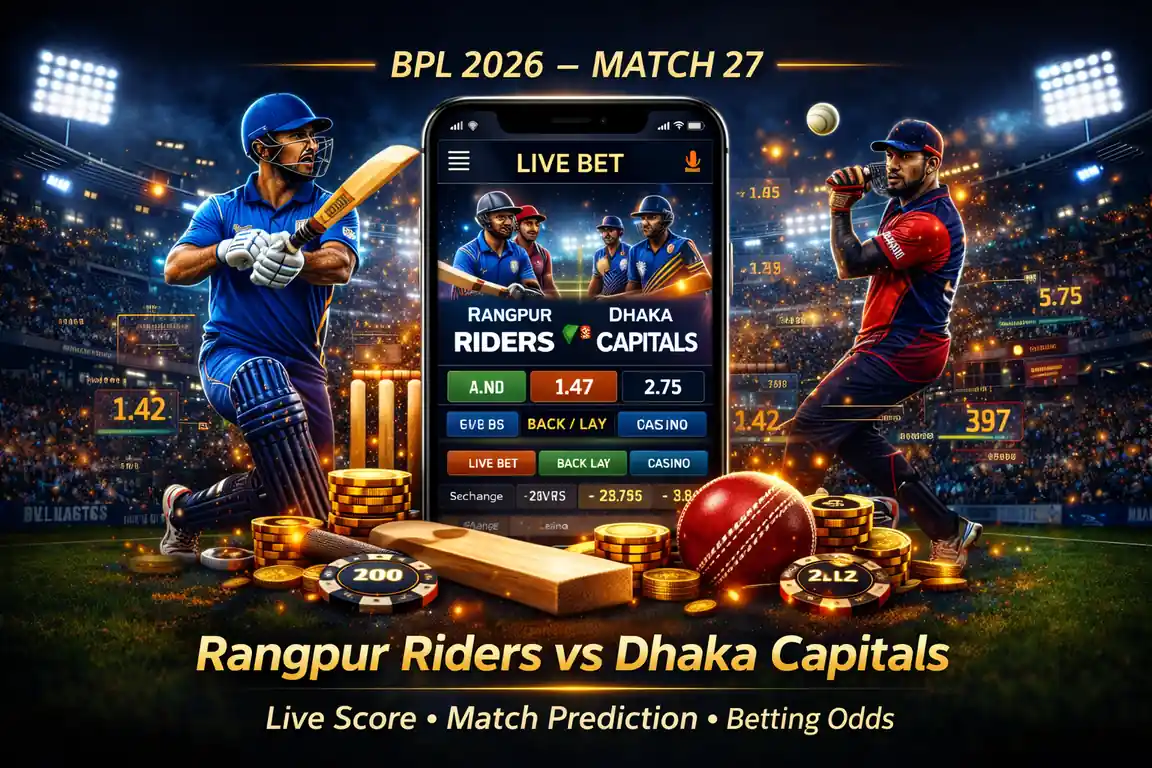 Rangpur Riders vs Dhaka Capitals