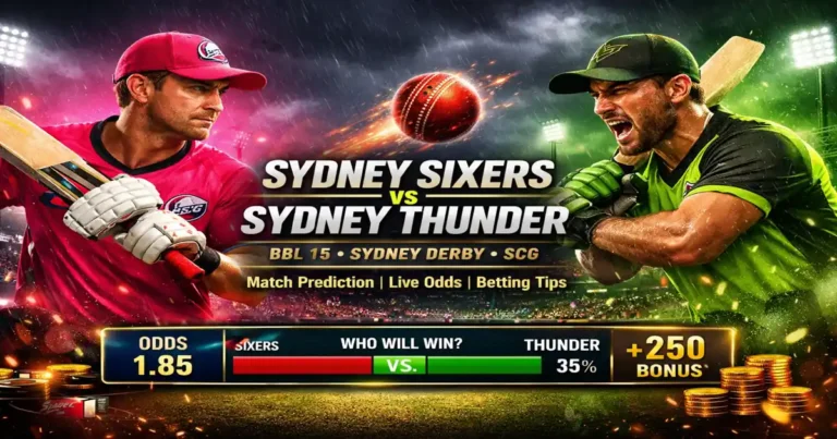 Sydney Sixers vs Sydney Thunder