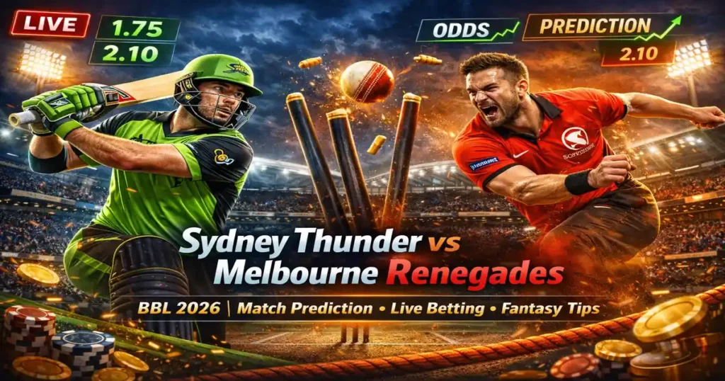 Sydney Thunder vs Melbourne Renegades