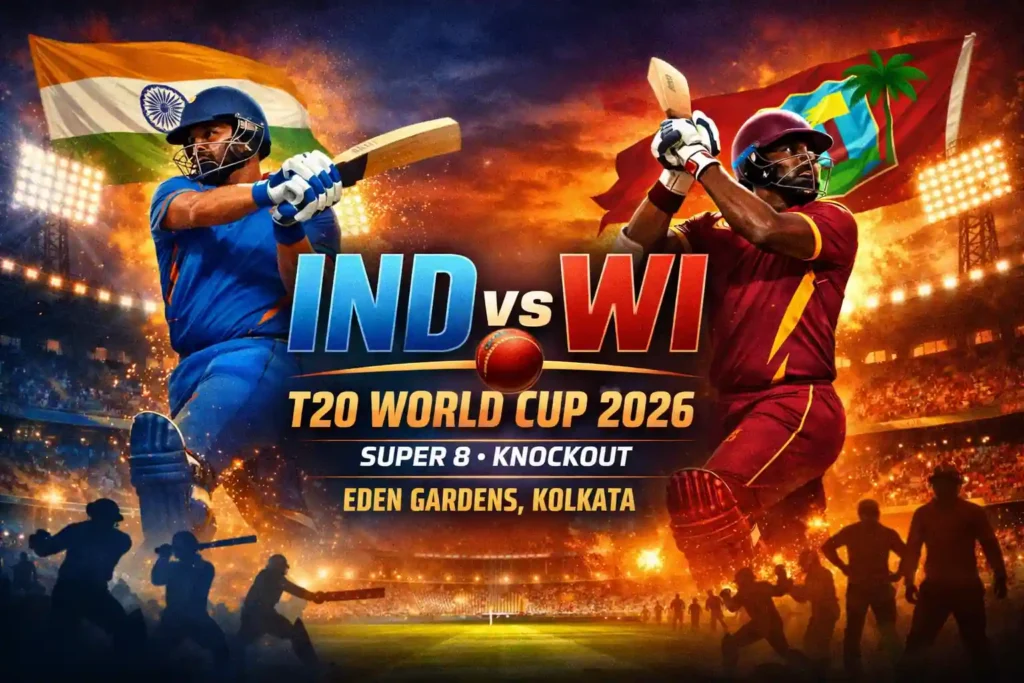 IND vs WI T20 World Cup 2026