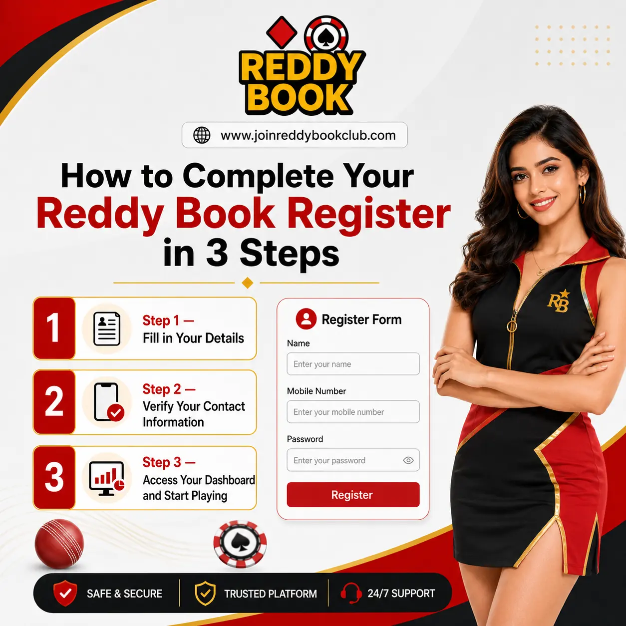 How to Complete Your Reddy Book Register in 3 Steps
